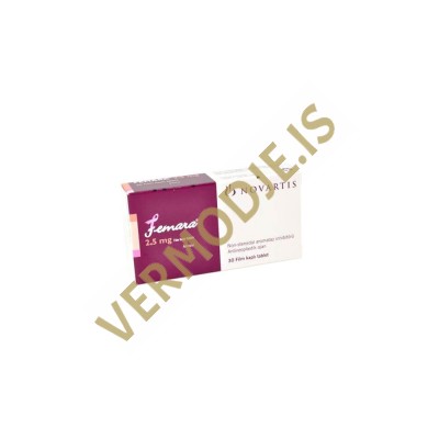 Femara (Letrozole) - 30 tabs x 2.5 mg