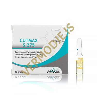 Cutmax S275 MAXLab (Test Prop + Mast + Tren A) - 10amps (275mg/ml)