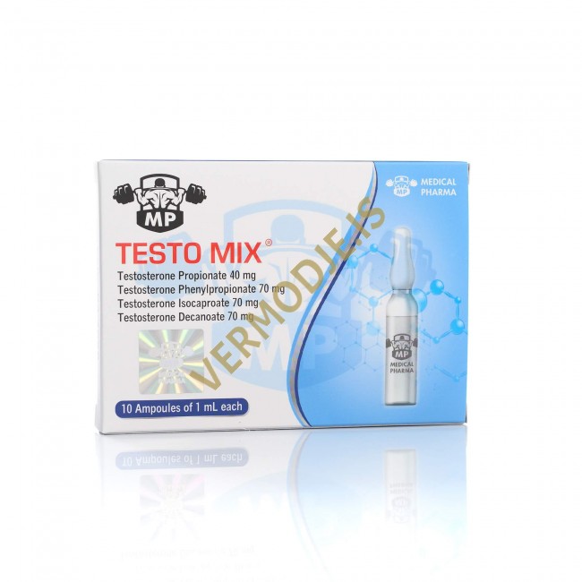TESTO MIX Medical Pharma (Testosterone Mix) - 10amps (250mg/ml)